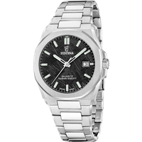 Armbanduhr Festina Herr Swiss Made in Stahl F20100/5